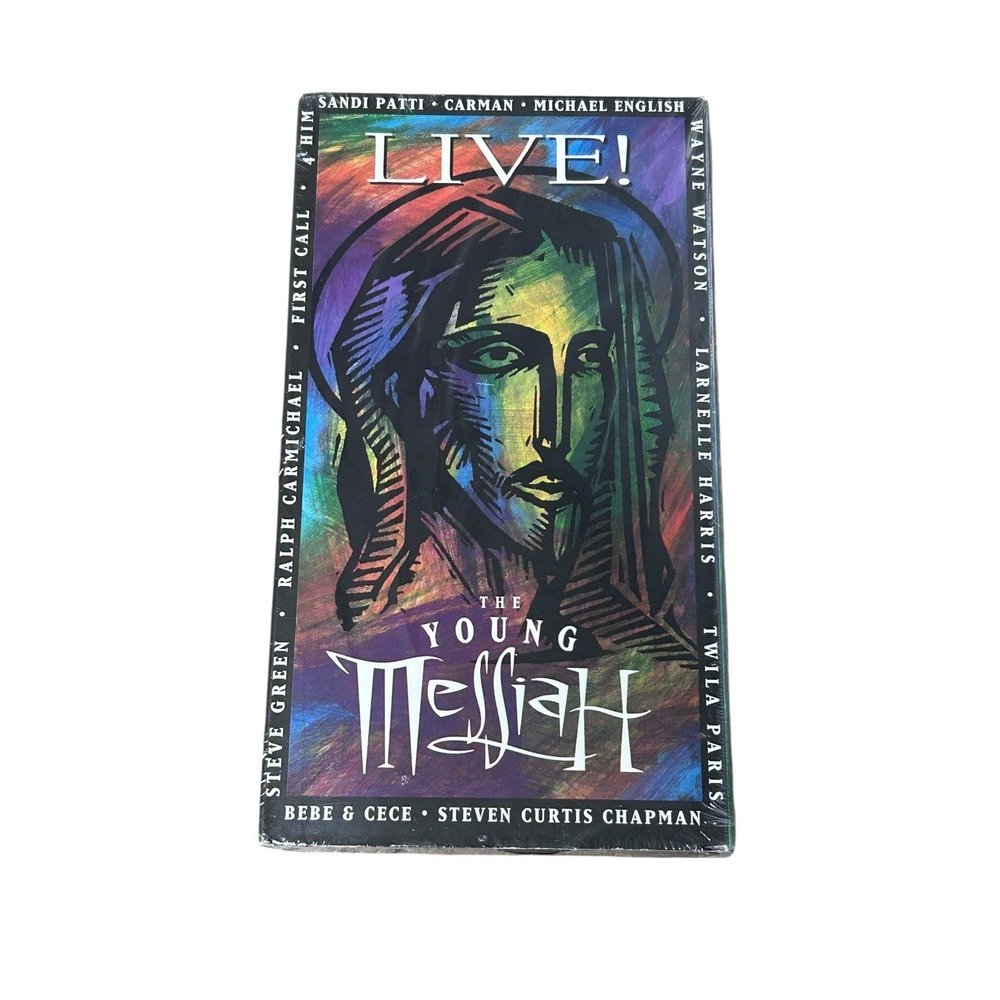 The Young‎ Messiah Live! VHS (1994) New Sealed Old Stock Vintage